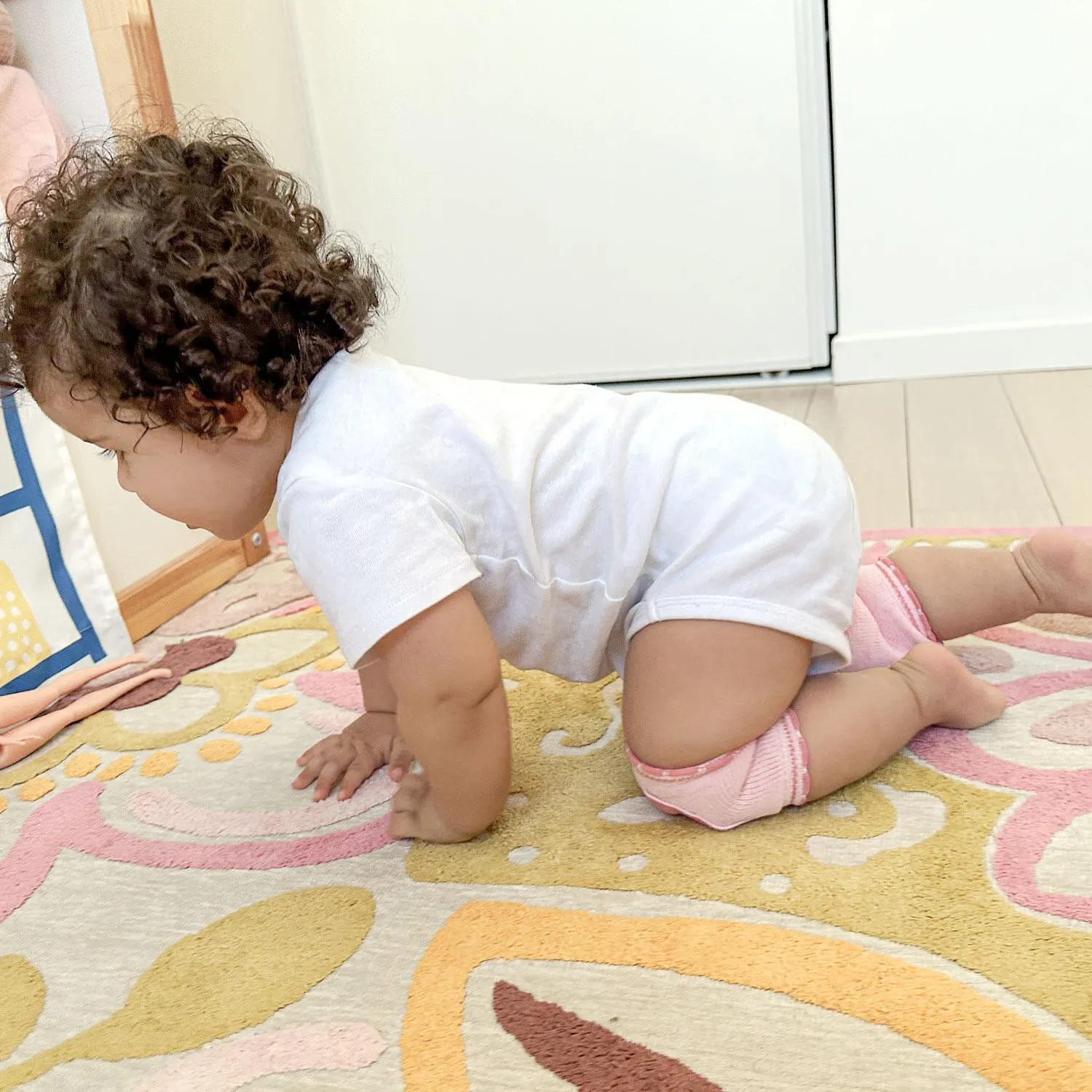 Наколенки Лукс РОЗОВ SeviBaby - Image 4