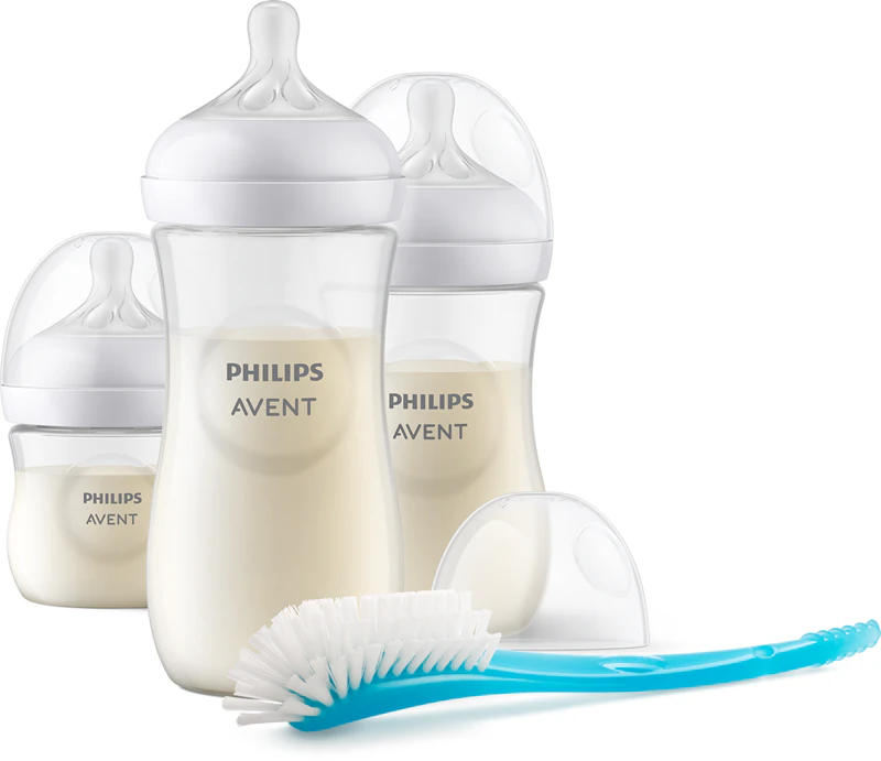Комплект за новородено с четка Philips Avent Natural Response SCD837/12