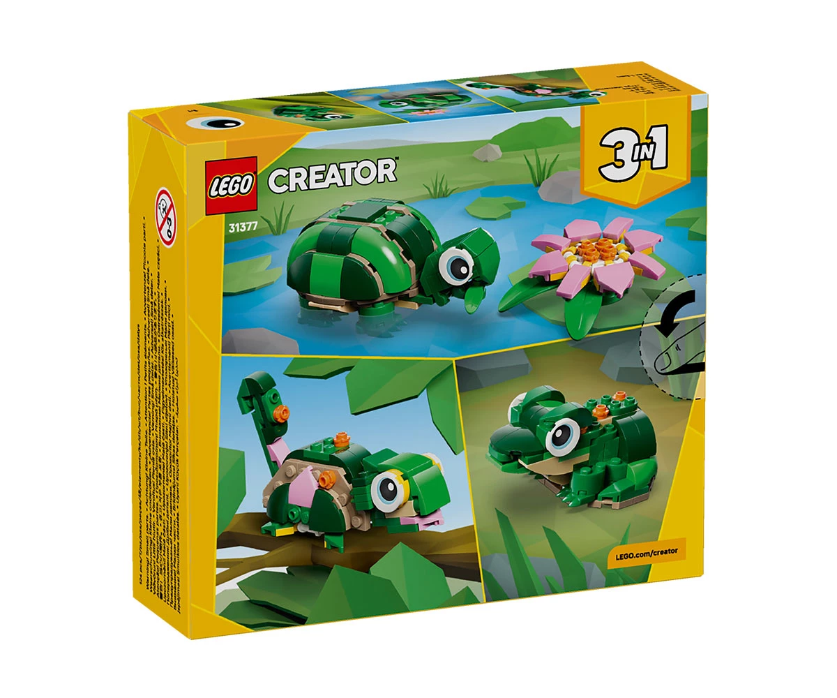 LEGO® Creator 31377 - Костенурка с цвят на водна лилия - Image 2